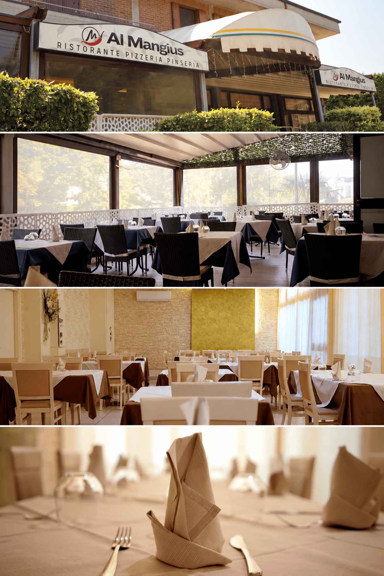 Interni Ristorante Pizzeria Al Mangius